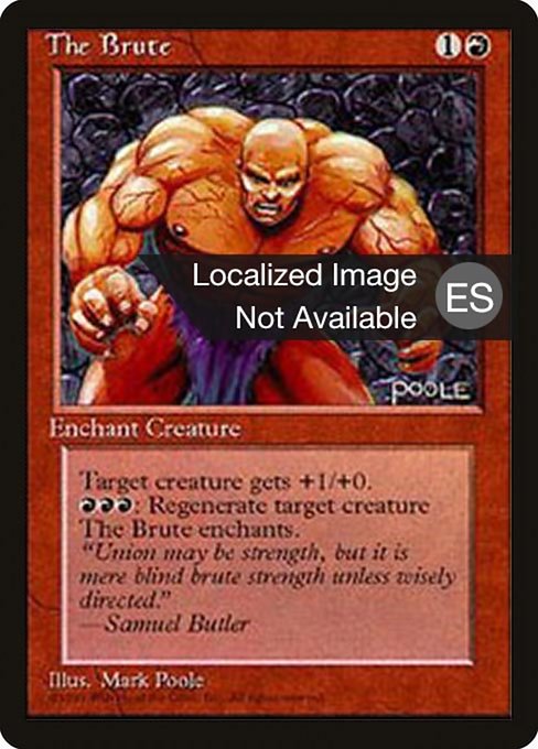 The Brute [Fourth Edition Foreign Black Border - 226]