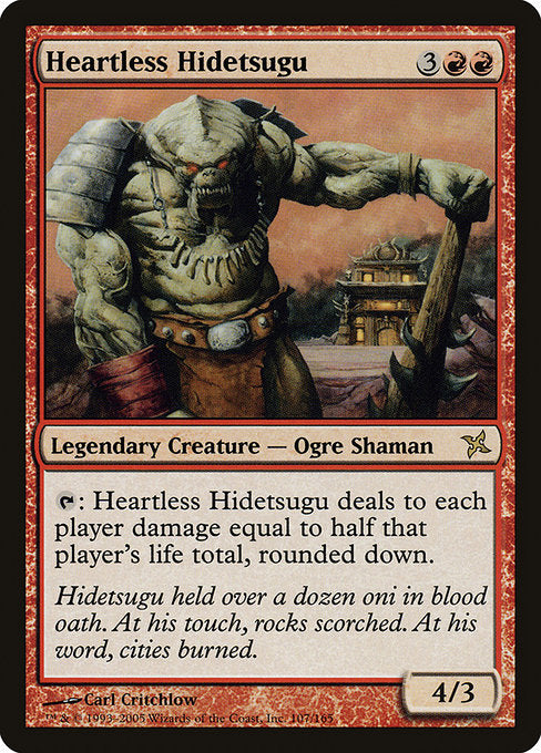 Heartless Hidetsugu [Betrayers of Kamigawa - 107]