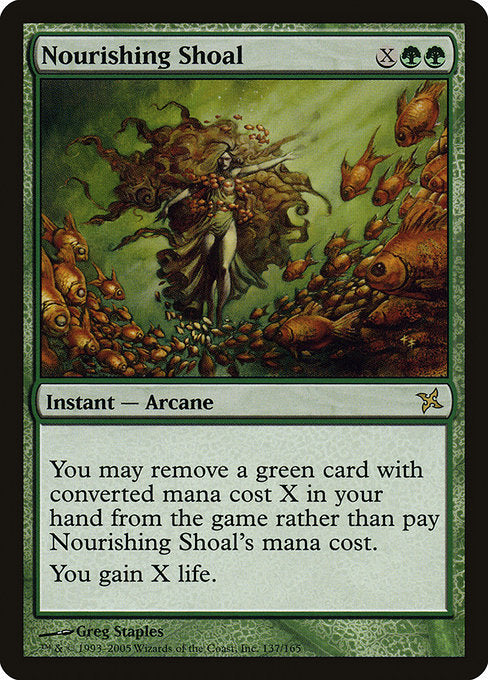 Nourishing Shoal [Betrayers of Kamigawa - 137]