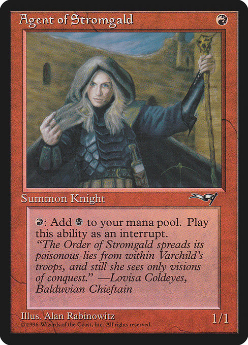 Agent of Stromgald [Alliances - 64a]