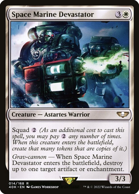 Space Marine Devastator [Warhammer 40,000 Commander - 14]