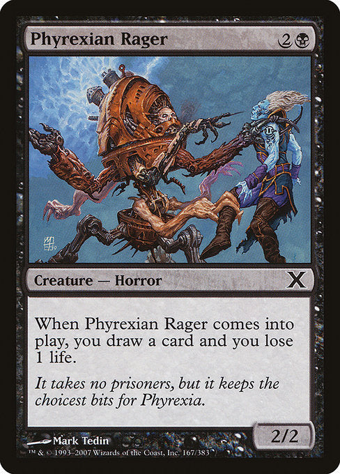 Phyrexian Rager [Tenth Edition - 167]