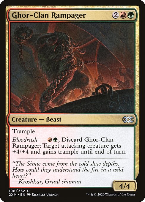 Ghor-Clan Rampager [Double Masters - 198]