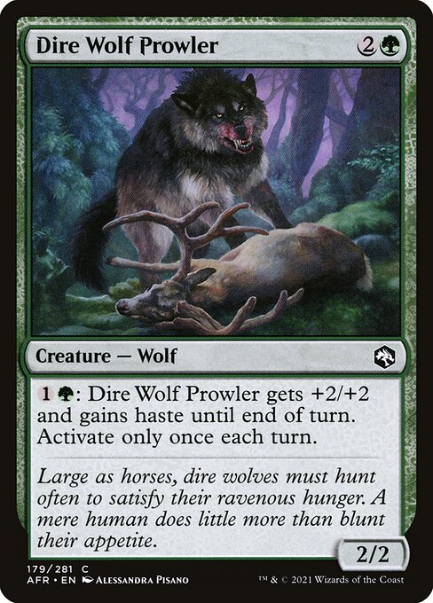 Dire Wolf Prowler [Adventures in the Forgotten Realms - 179]