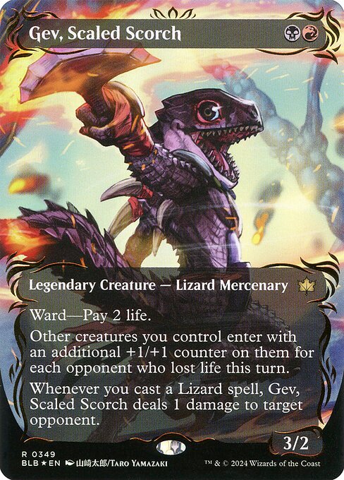 Gev, Scaled Scorch [Bloomburrow - 349]