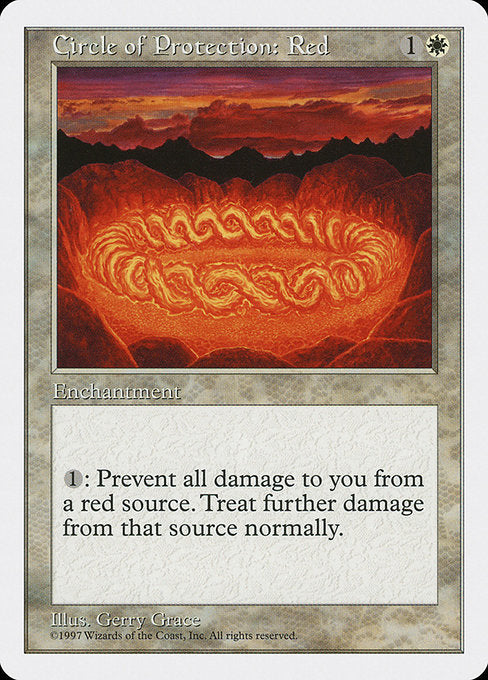 Circle of Protection: Red [Fifth Edition - 20]