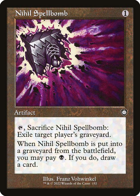 Nihil Spellbomb [The Brothers' War Commander - 152]