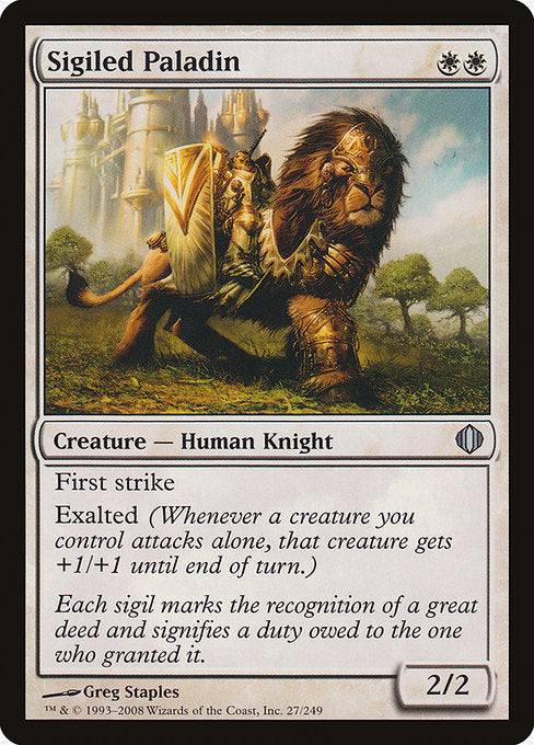 Sigiled Paladin [Shards of Alara - 27]