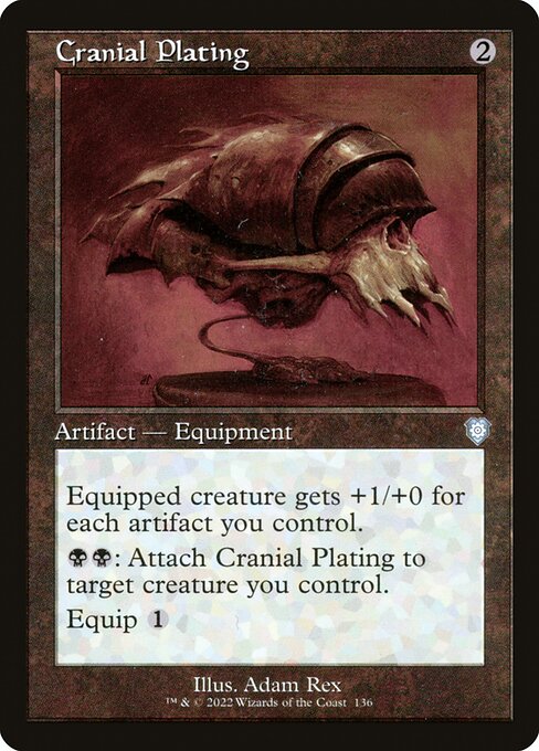Cranial Plating [The Brothers' War Commander - 136]