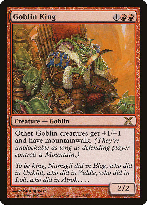 Goblin King [Tenth Edition - 207]