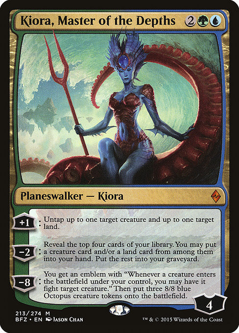 Kiora, Master of the Depths [Battle for Zendikar - 213]
