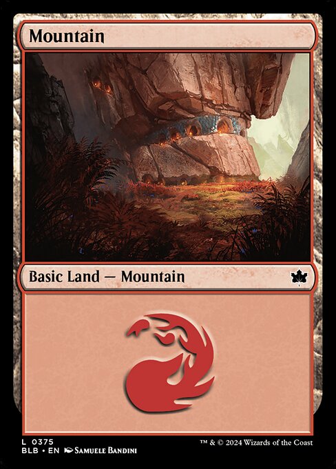 Mountain [Bloomburrow - 375]