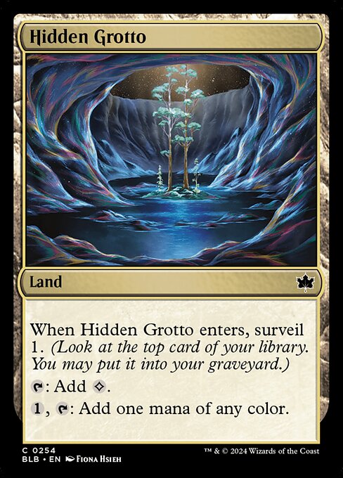 Hidden Grotto [Bloomburrow - 254]
