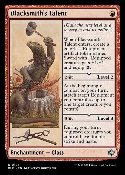 Blacksmith's Talent [Bloomburrow - 125]