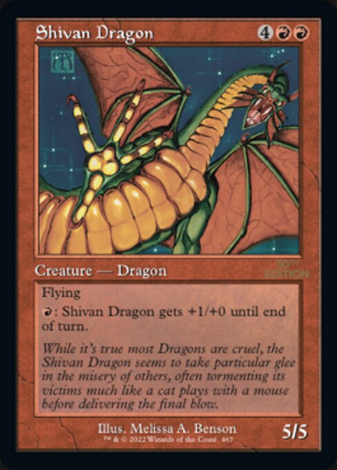 Shivan Dragon [30th Anniversary Edition - 467]