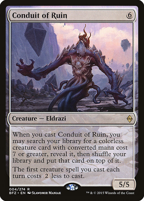 Conduit of Ruin [Battle for Zendikar - 4]