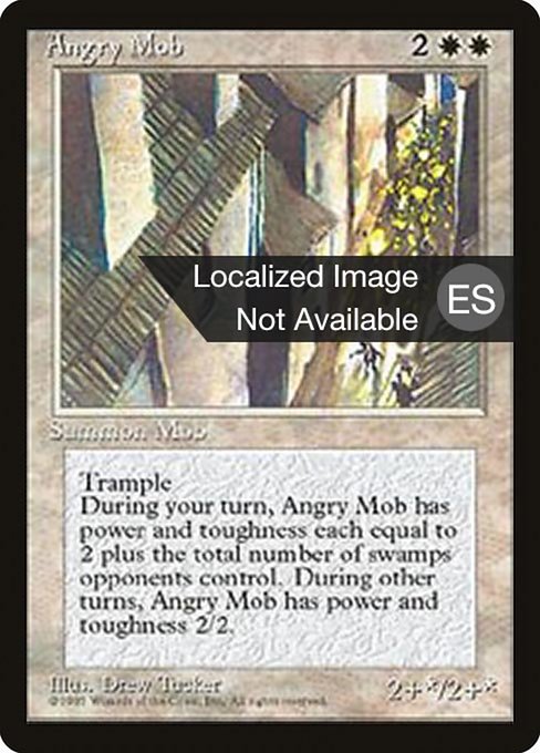 Angry Mob [Fourth Edition Foreign Black Border - 3]