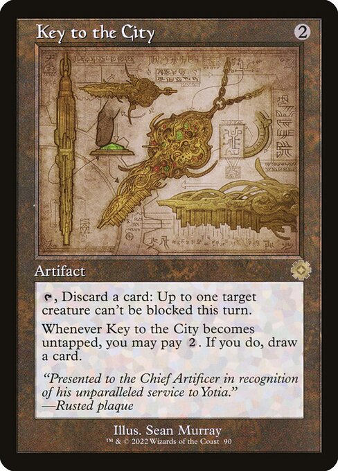 Key to the City [The Brothers' War Retro Artifacts - 90]