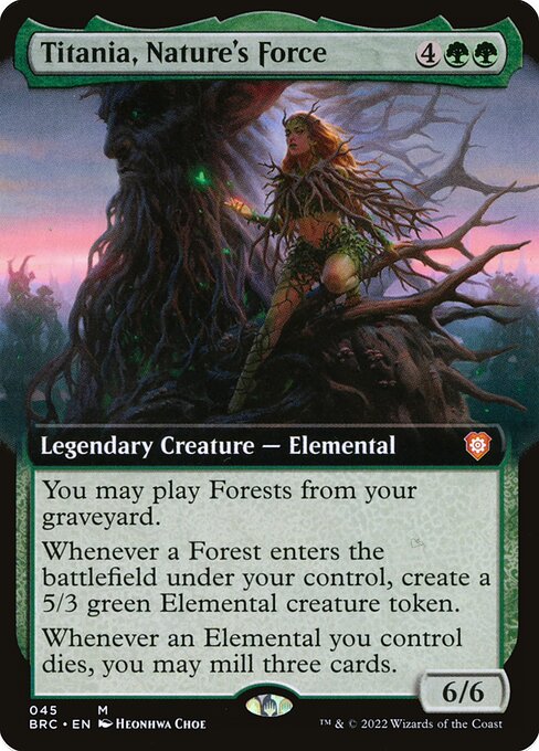 Titania, Nature's Force [The Brothers' War Commander - 45]