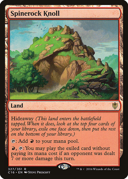 Spinerock Knoll [Commander 2016 - 327]