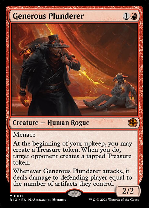 Generous Plunderer [The Big Score - 11]