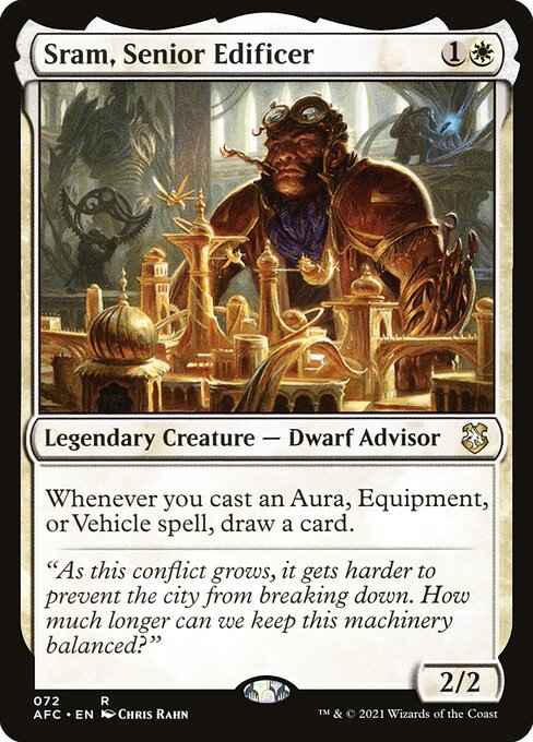 Sram, Senior Edificer [Forgotten Realms Commander - 72]