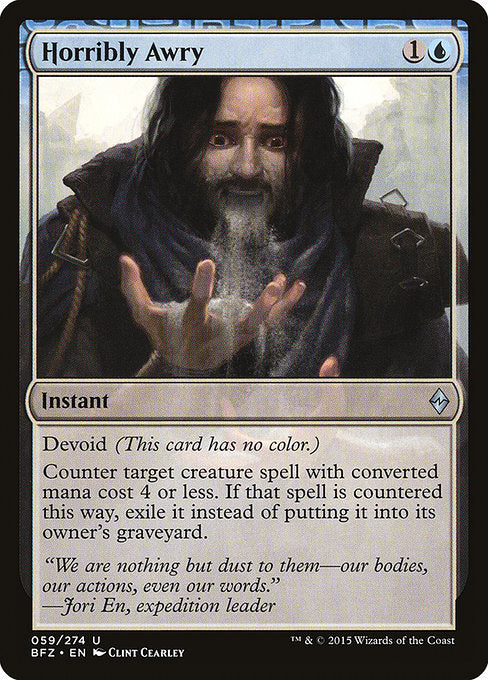 Horribly Awry [Battle for Zendikar - 59]