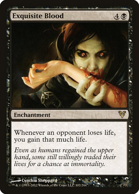 Exquisite Blood [Avacyn Restored - 102]