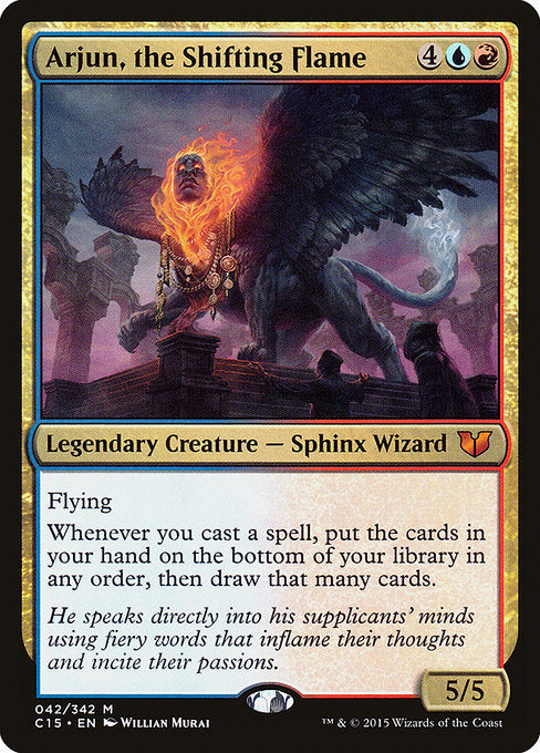 Arjun, the Shifting Flame [Commander 2015 - 42]