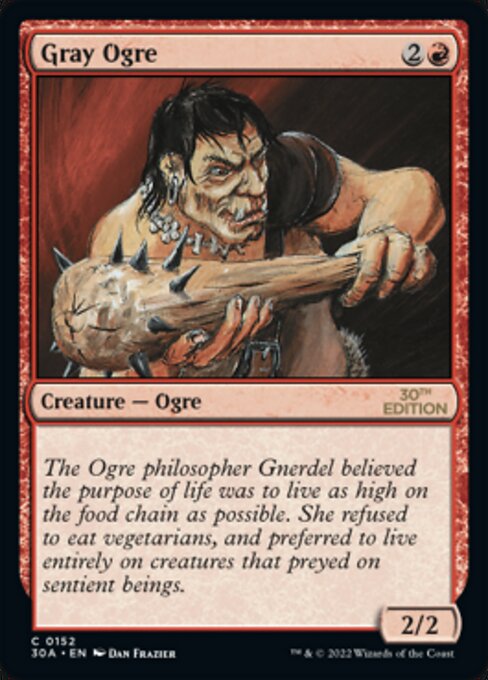 Gray Ogre [30th Anniversary Edition - 152]