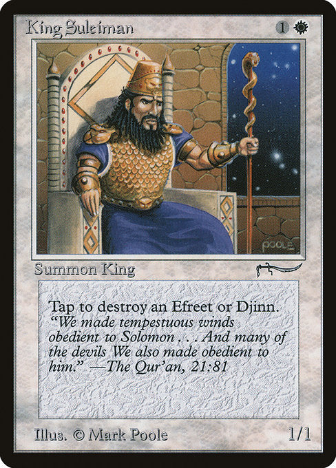 King Suleiman [Arabian Nights - 6]