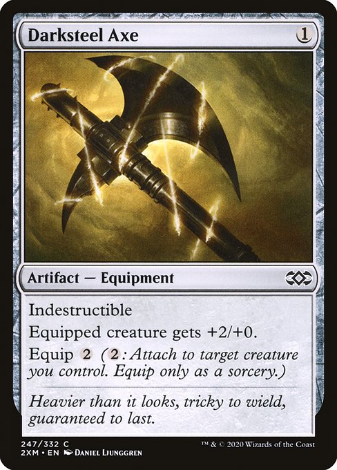 Darksteel Axe [Double Masters - 247]