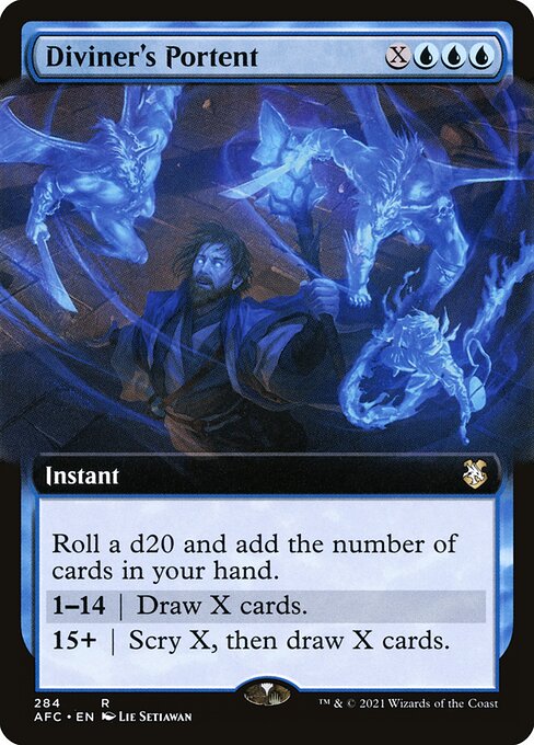 Diviner's Portent [Forgotten Realms Commander - 284]