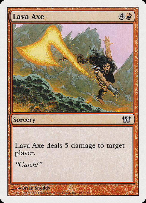 Lava Axe [Eighth Edition - 197]