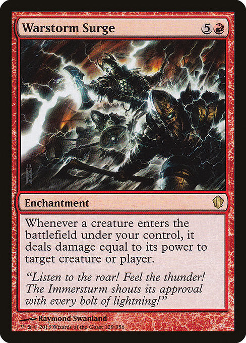 Warstorm Surge [Commander 2013 - 129]