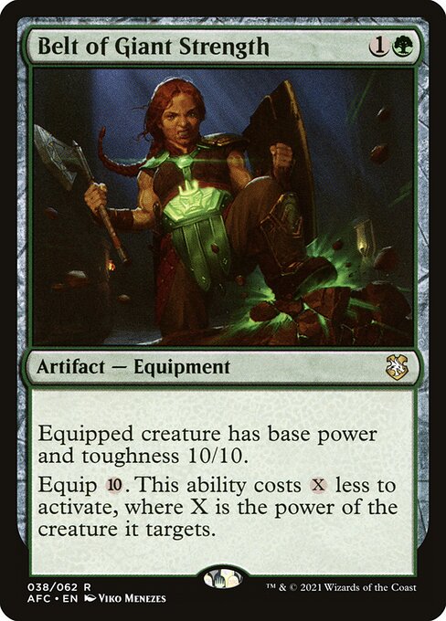 Belt of Giant Strength [Forgotten Realms Commander - 38]