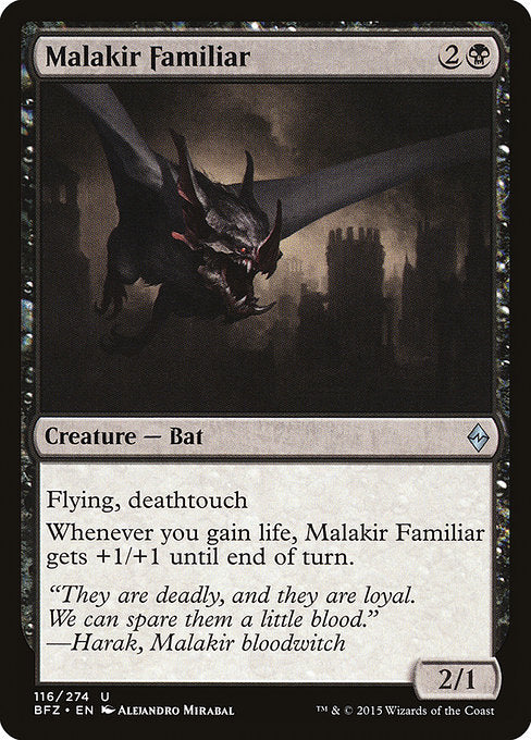 Malakir Familiar [Battle for Zendikar - 116]