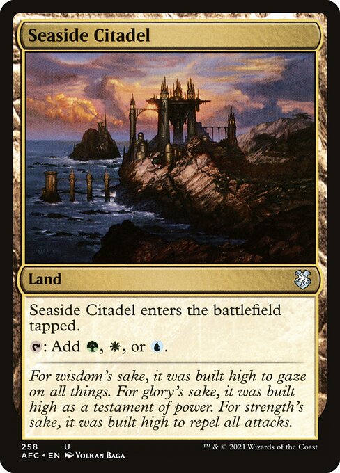 Seaside Citadel [Forgotten Realms Commander - 258]
