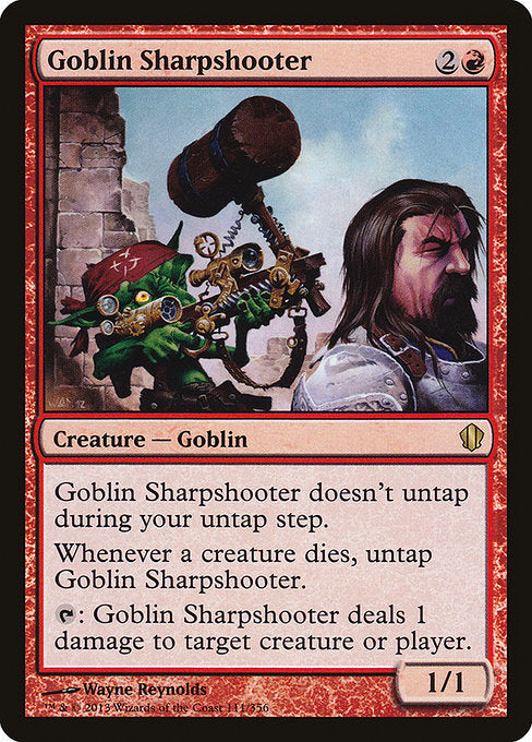 Goblin Sharpshooter [Commander 2013 - 111]