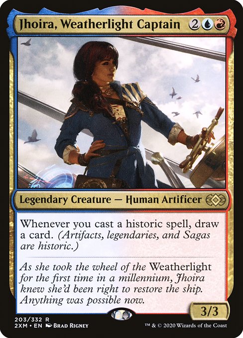 Jhoira, Weatherlight Captain [Double Masters - 203]