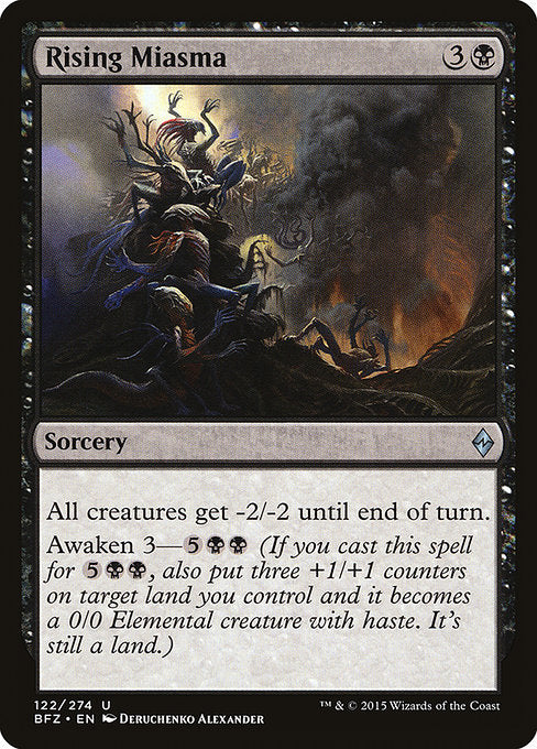 Rising Miasma [Battle for Zendikar - 122]