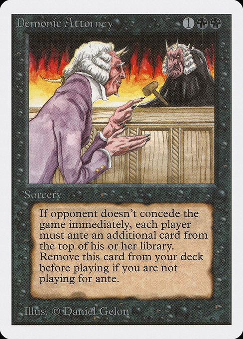 Demonic Attorney [Unlimited Edition - 103]