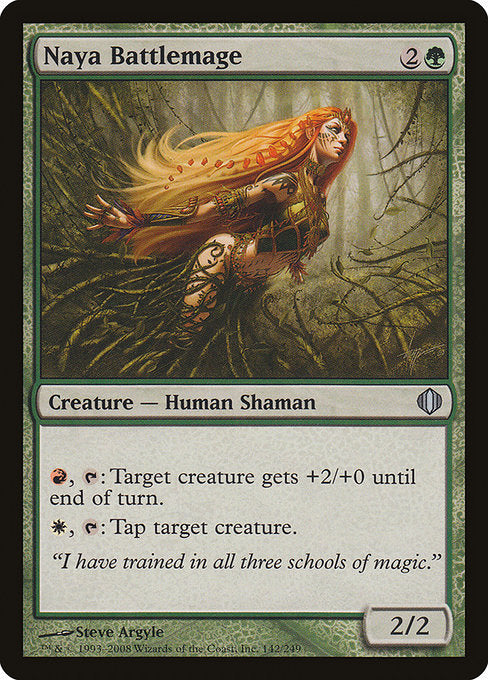 Naya Battlemage [Shards of Alara - 142]