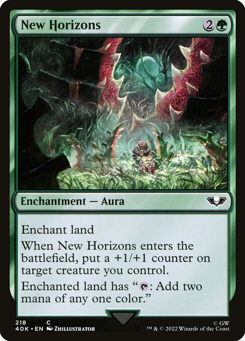 New Horizons [Warhammer 40,000 Commander - 218]
