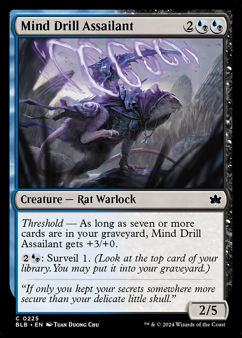 Mind Drill Assailant [Bloomburrow - 225]