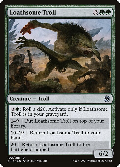 Loathsome Troll [Adventures in the Forgotten Realms - 192]