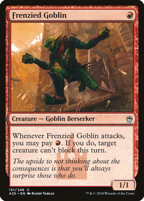 Frenzied Goblin [Masters 25 - 131]