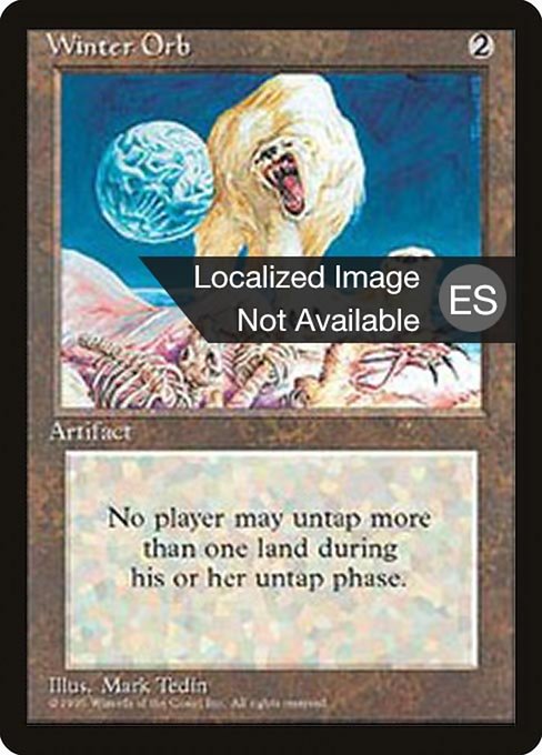 Winter Orb [Fourth Edition Foreign Black Border - 358]
