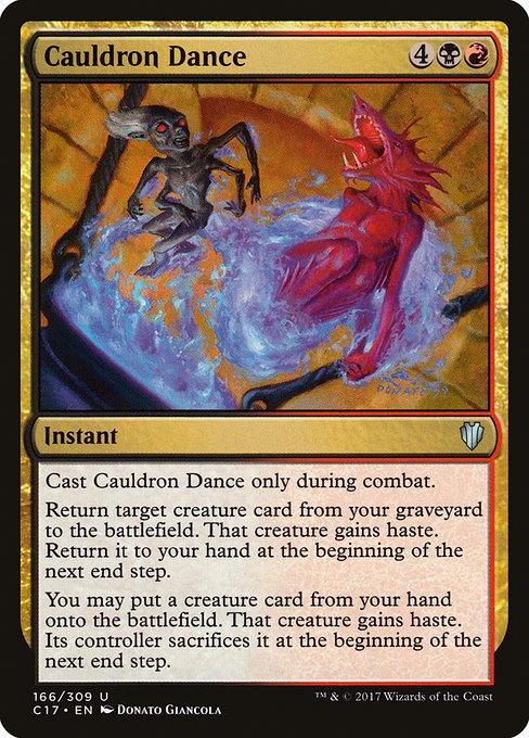 Cauldron Dance [Commander 2017 - 166]