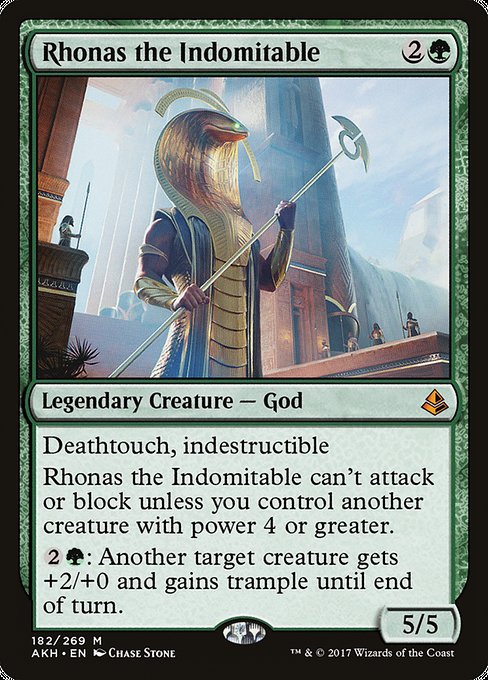 Rhonas the Indomitable [Amonkhet - 182]